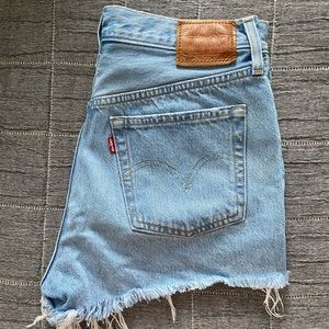 Levi Denim Cutoff Shorts